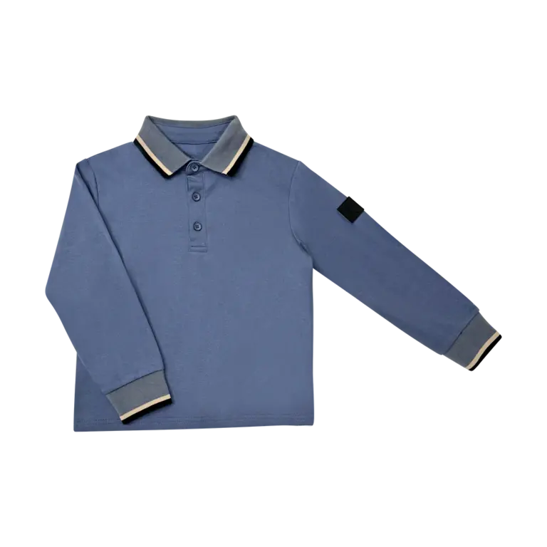 Jolie Enfants Jolie Enfants Double Trim Polo - FB1124 - FW24 -