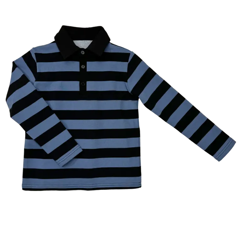 Jolie Enfants Jolie Enfants Striped Polo - FB11210 - FW24 -
