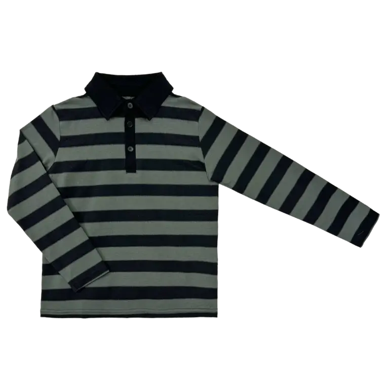 Jolie Enfants Jolie Enfants Striped Polo - FB11210 - FW24 -