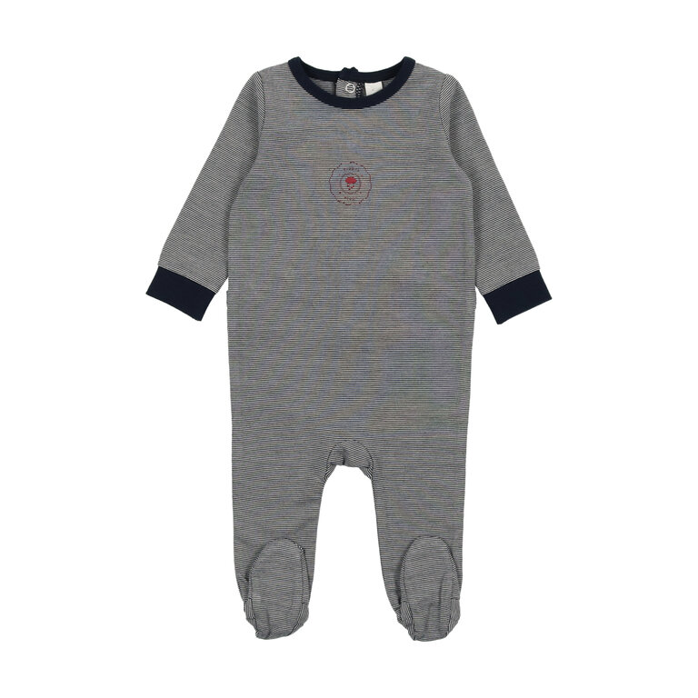 Lil Legs Lil Legs Striped Lounge Footie- FW24 -