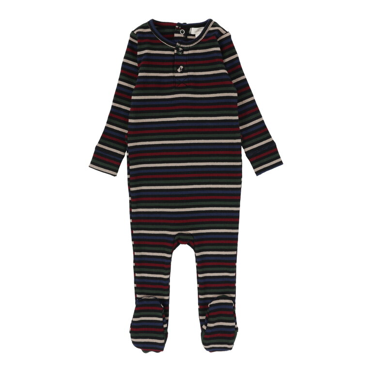 Lil Legs Lil Legs Henley Footie- FW24 -