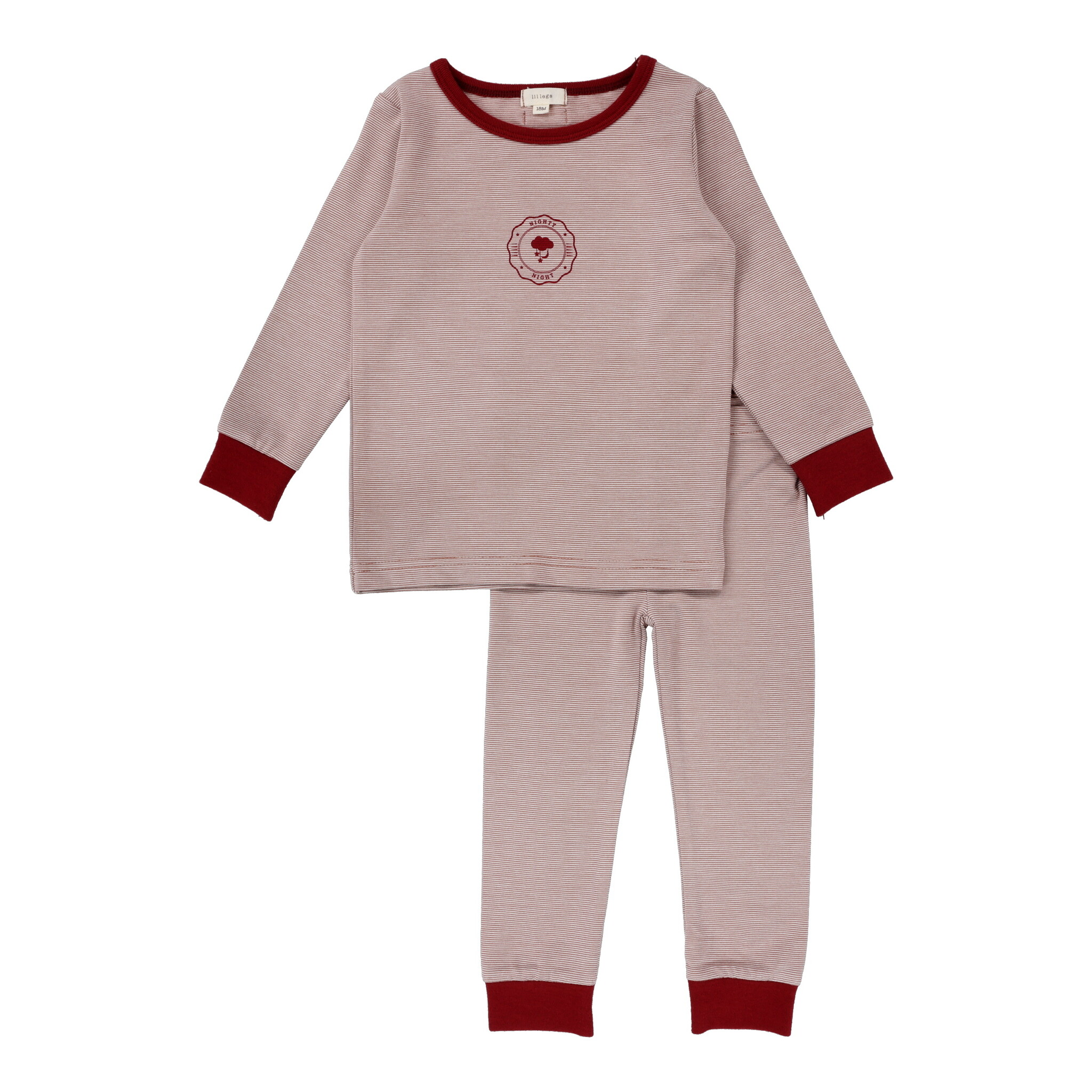 Lil Legs Lil Legs Striped Lounge Set - FW24 - - shopfreunds.com