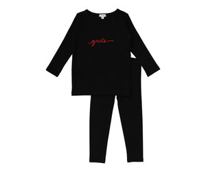 Lil Legs Gnite Lounge Set - Black / Red Lil Legs Gnite Lounge Set - Black / Red
