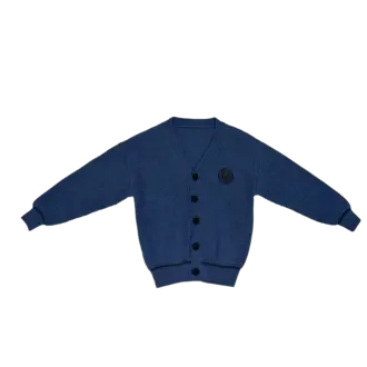 Tior Tior Emblem Patch Crew Cardigan - FT1324 - FW24 -