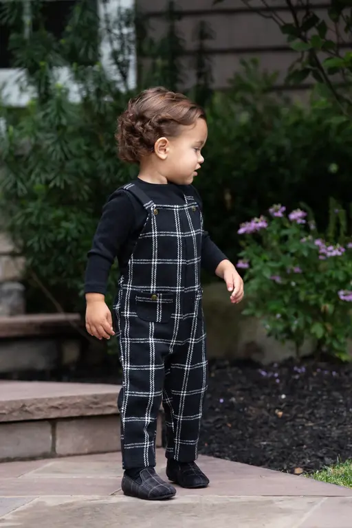 Tior Tior Plaid Overall - FW23 - T10911 -