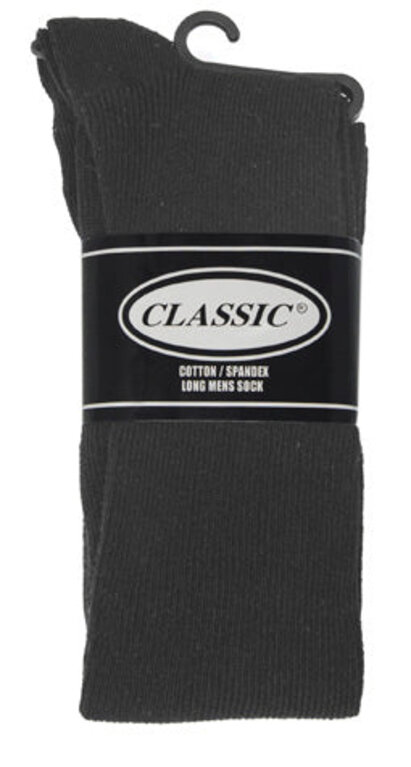 Classic Classic Mens Cotton Blend Long Socks - 250  -