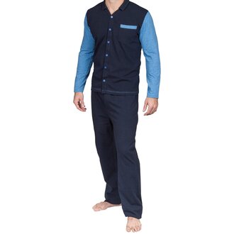 Yugo Sport Yugo Sport Button Down Knit Pajamas - Small Collar - 9241 -
