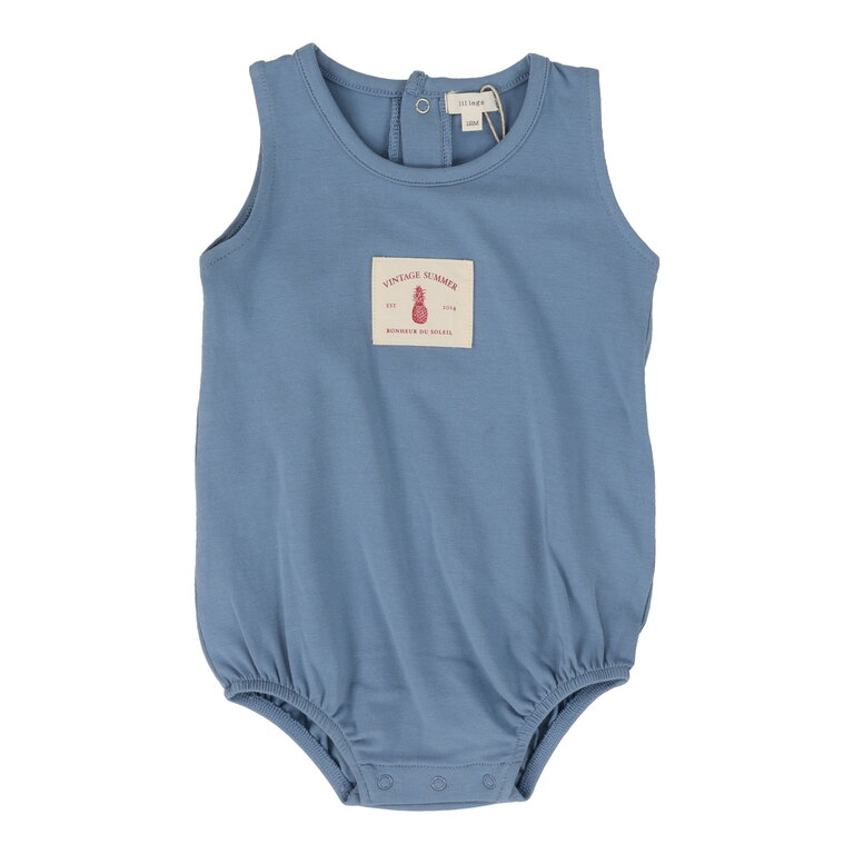 Lil Legs Lil Legs Snap Romper - SS25 -