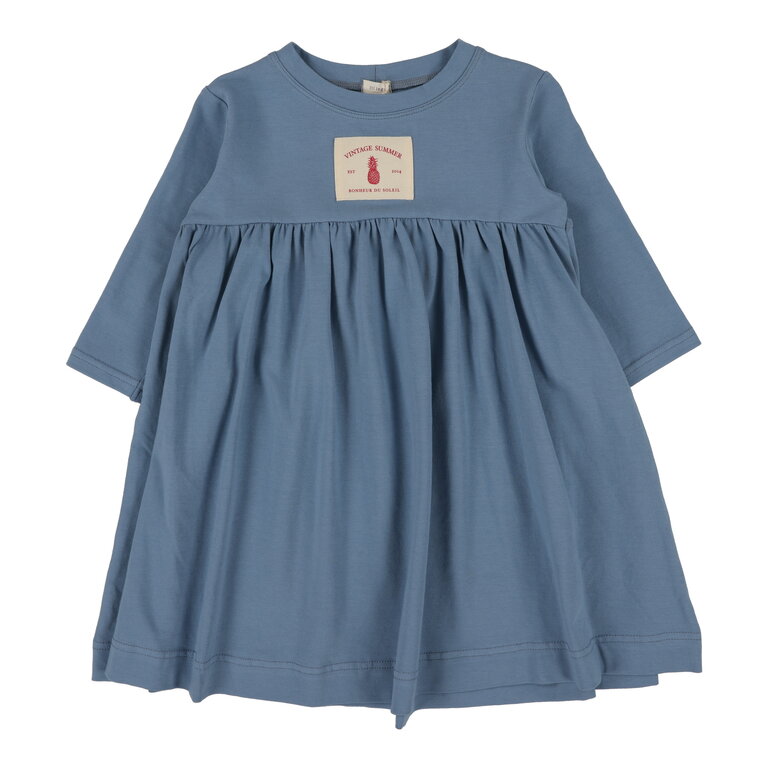 Lil Legs Lil Legs Patch Dress - 3/4 Sleeve - SS25 -