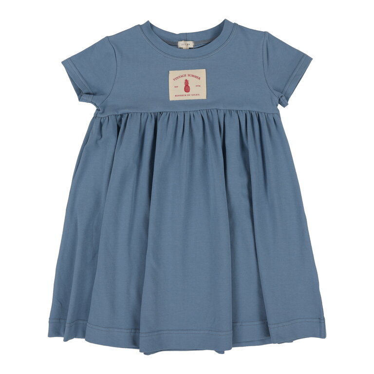 Lil Legs Lil Legs Patch Dress - Short Sleeve - SS25 -