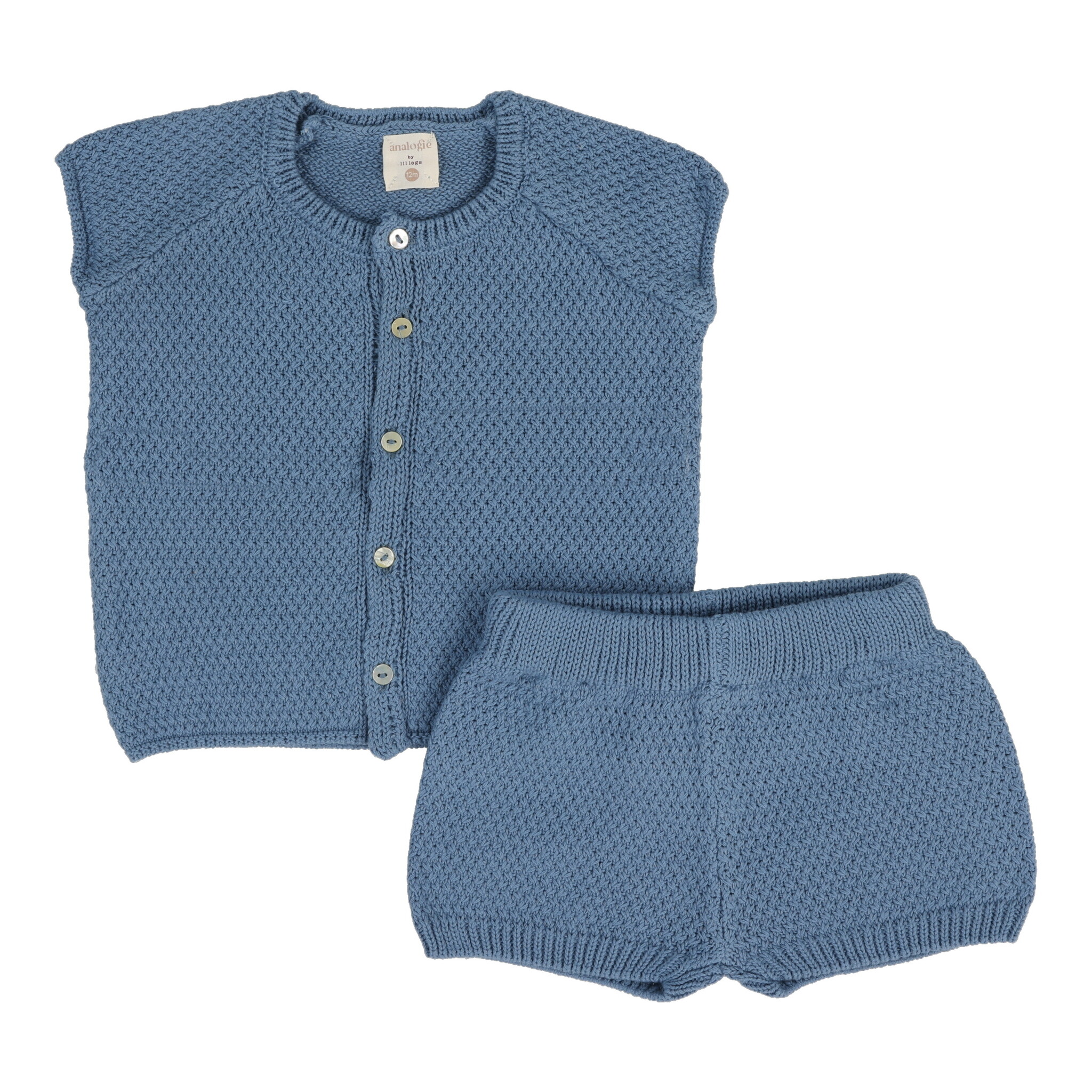 Analogie Knit Boys Sweater - Dark Olive main image 0