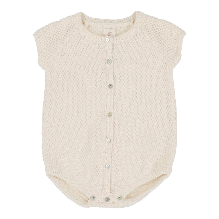 Analogie Analogie Boys Knit Romper - SS25 -