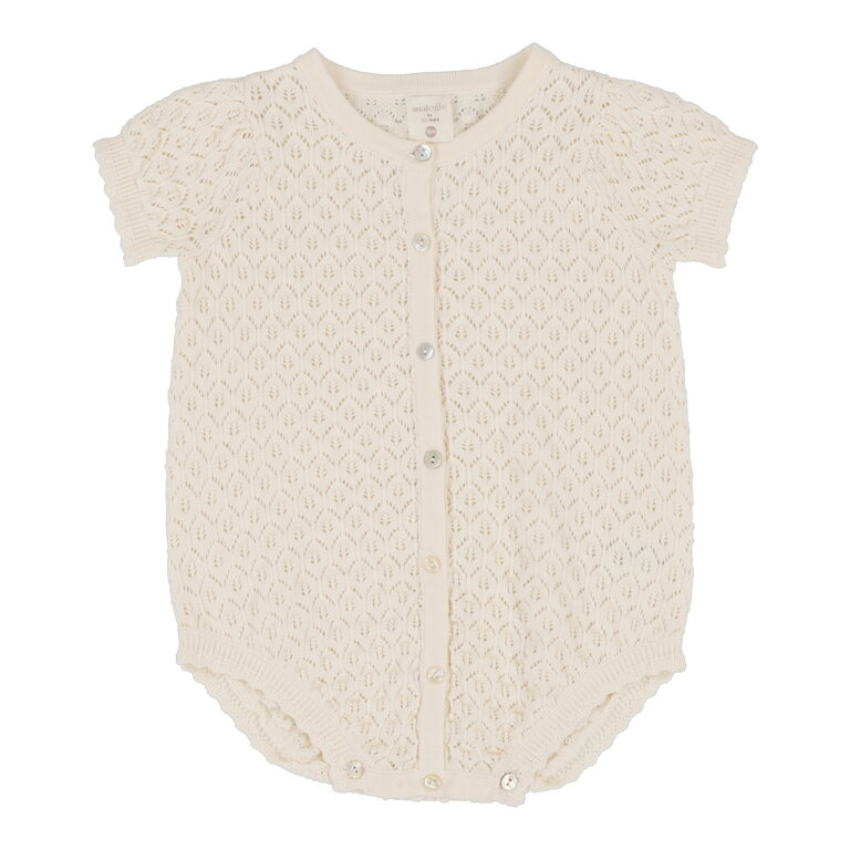 Analogie Analogie Girls Knit Romper - SS25 -