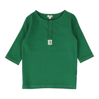 Lil Legs Basic Girl Tee 3/4 Sleeve - Green Lil Legs Basic Girl Tee 3/4 Sleeve - Green