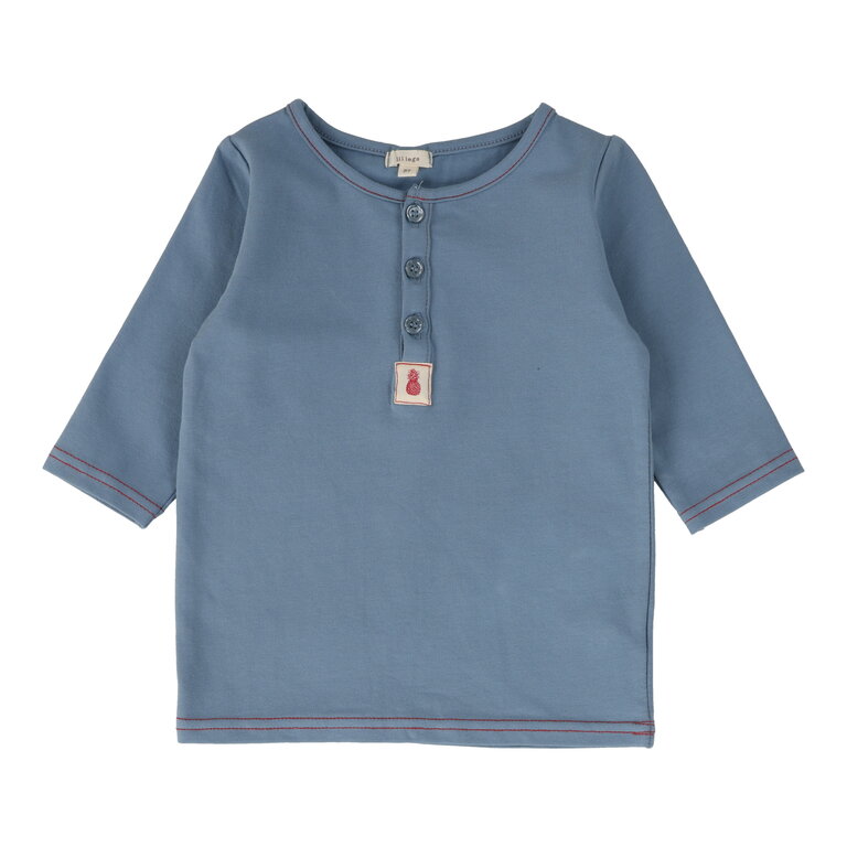 Lil Legs Lil Legs Girls Henley Tee - 3/4 Sleeve - SS25 -