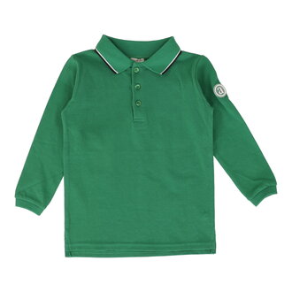 Lil Legs Boys Double Stripe Polo - Bright Green Lil Legs Boys Double Stripe Polo - Bright Green