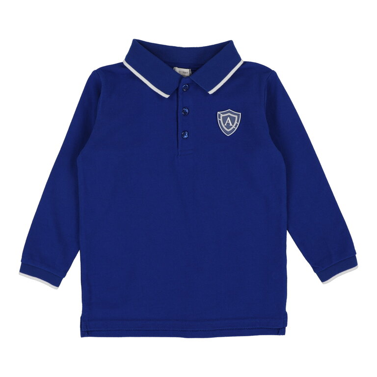 Lil Legs Lil Legs Logo Polo - Long Sleeve - SS25 -
