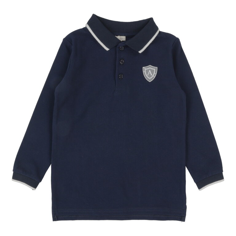 Lil Legs Lil Legs Logo Polo - Long Sleeve - SS25 -
