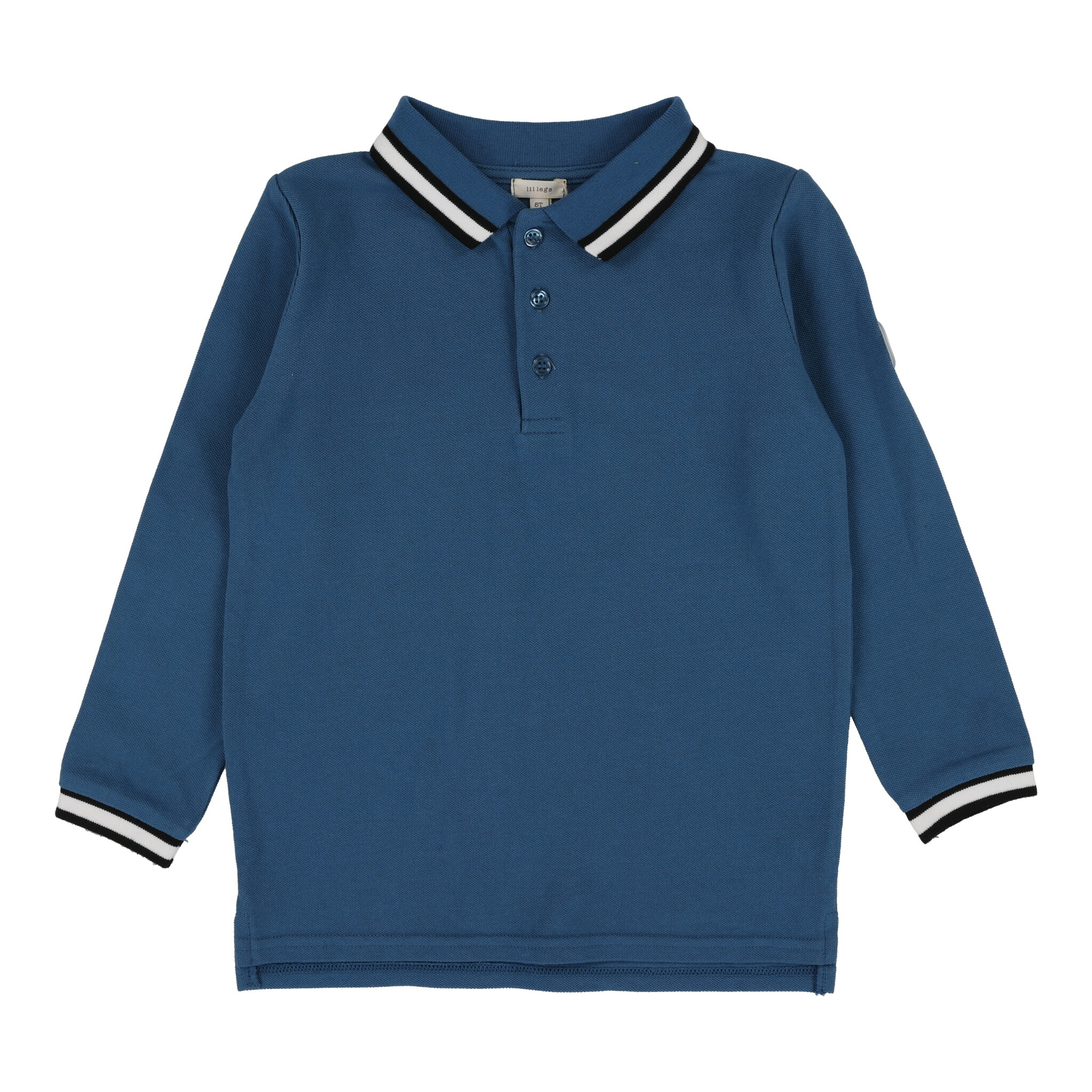Lil Legs Boys Polo Sweatshirt - Taupe main image 1