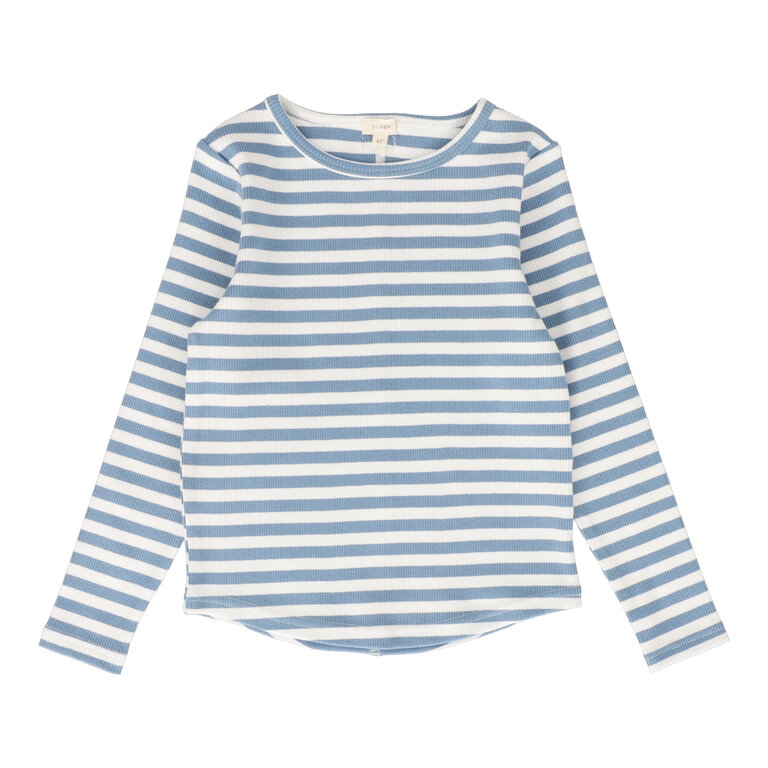 Lil Legs Lil Legs Girls Striped Tee - Long Sleeve - SS25 -