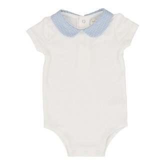 Analogie Analogie Windowpane Collar Onesie - SS25 -
