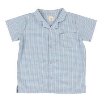 Analogie Analogie Windowpane Collar Shirt - SS25 -