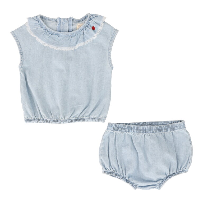 Analogie Analogie Girls Fringe Set - SS25 -