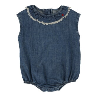 Analogie Analogie Girls Fringe Romper - SS25 -