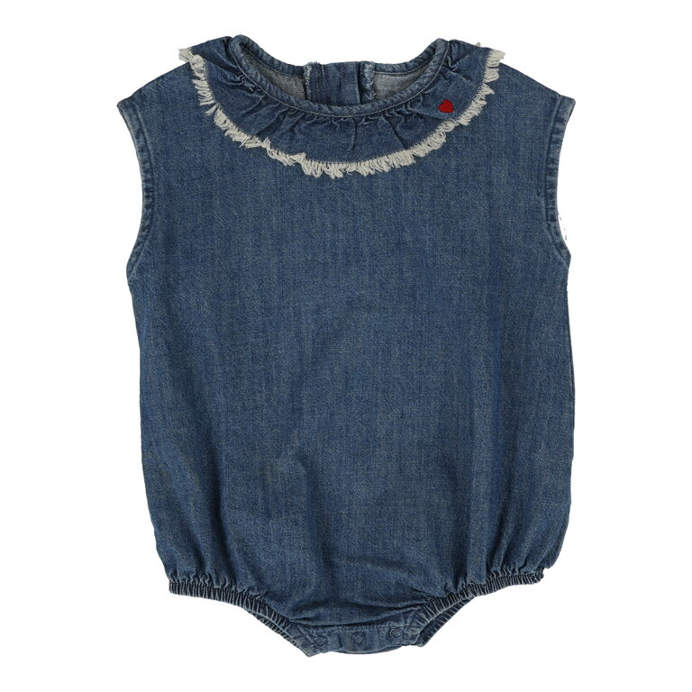 Analogie Analogie Girls Fringe Romper - SS25 -