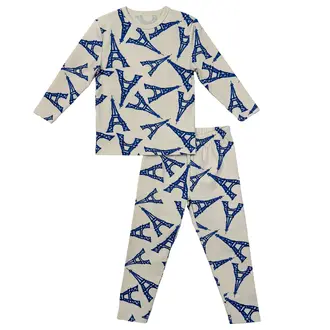 Bunny Love Bunny Love Eiffel Print Pajamas - SP1632 - SS25 -