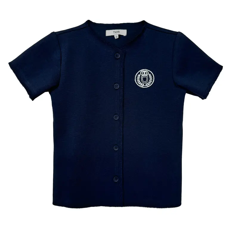 Tior Tior Emblem Short Sleeve Shirt - ST1937 - SS25 -