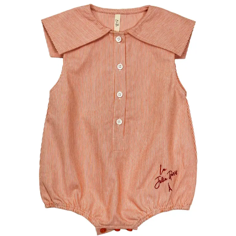 Bunny Love Bunny Love Mini Striped Romper - SB3036 - SS25 -