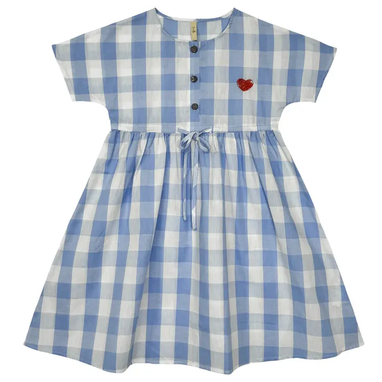 Jolie Enfants Jolie Enfants Gingham Dress - SB2335 - SS25 -