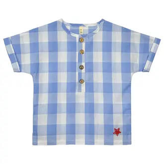 Bunny Love Bunny Love Gingham Short Sleeve Shirt - SB1935 - SS25 -