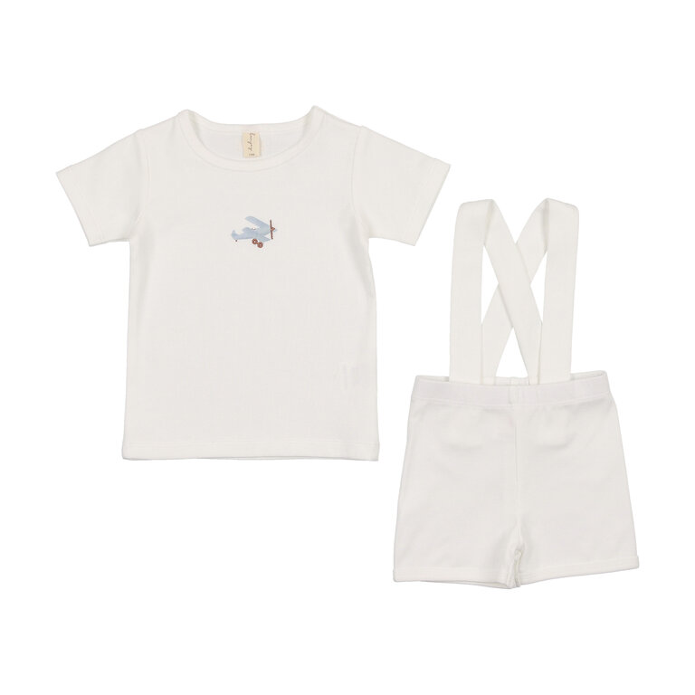 Bonjoy Bonjoy Printed Airplane Set - SS25 -