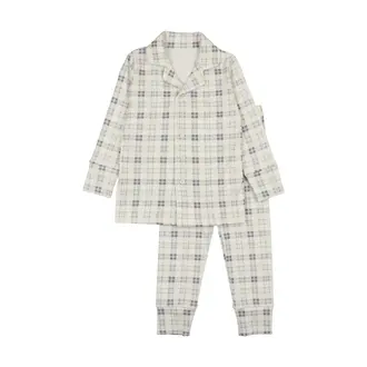 Bonjoy Bonjoy Plaid Grandpa Pajamas - SP250120S - SS25 -