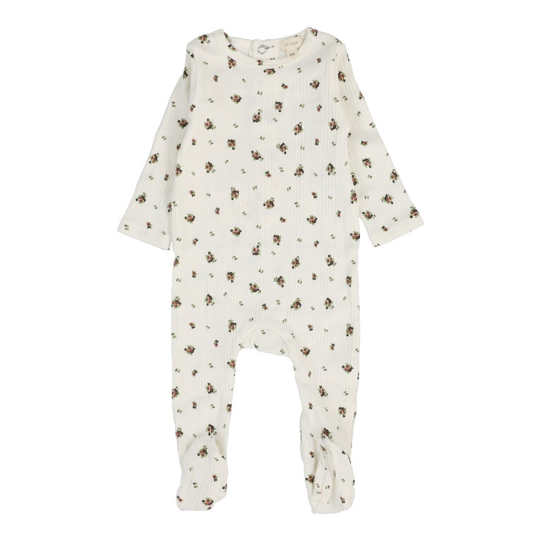 Lil Legs Lil Legs Vintage Floral Footie Set - SS25 -