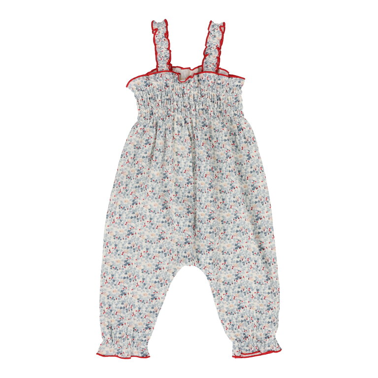 Lil Legs Lil Legs Floral Long Bubble Romper - SS25 -