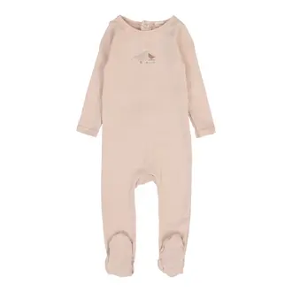Lil Legs Lil Legs Bird Print Footie Set - SS25 -