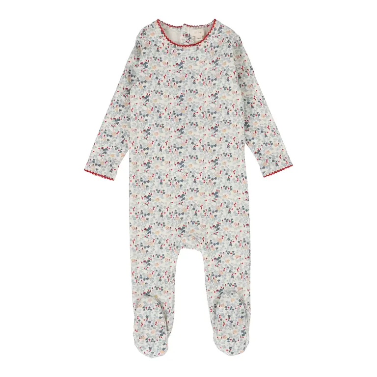 Lil Legs Lil Legs Floral Footie Set - SS25 -