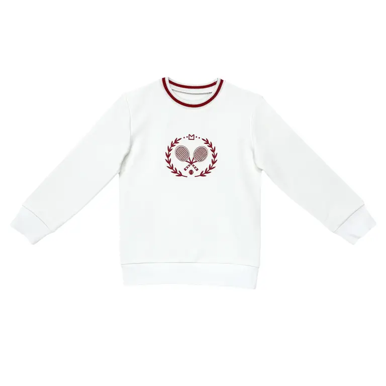 Jolie Enfants Jolie Enfants Tennis Sweatshirt - SB3133 - SS25 -