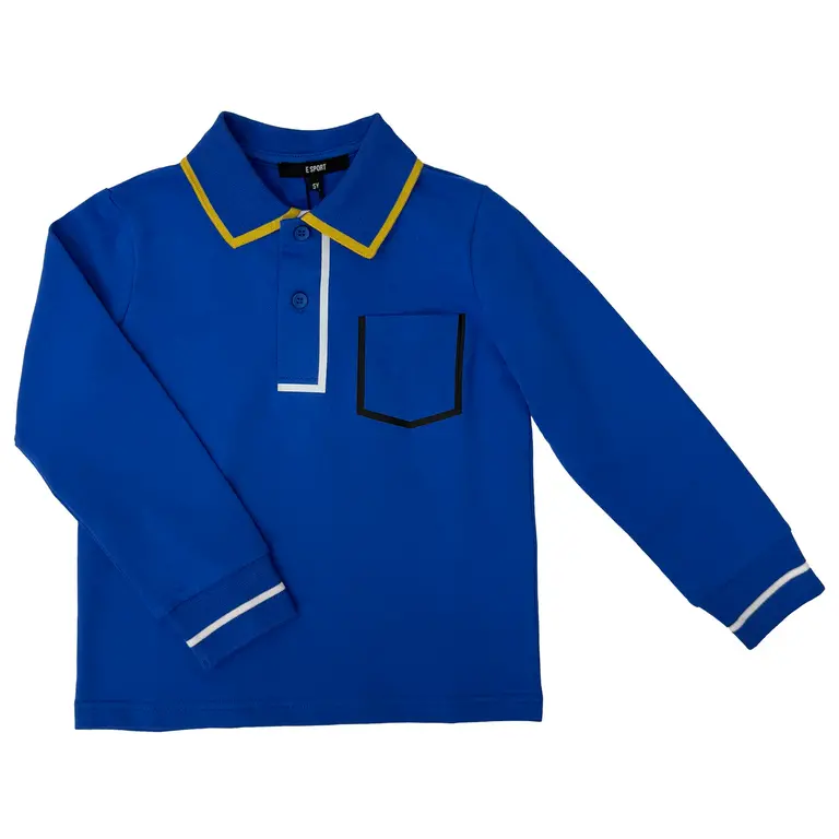 Jolie Enfants Jolie Enfants Contrast Trim Polo - SB11310 - SS25 -