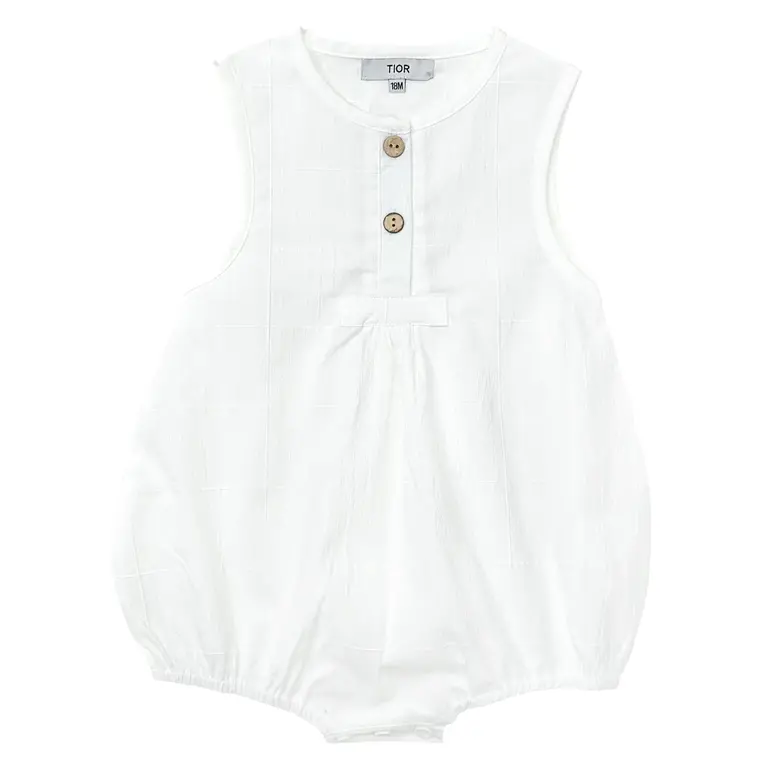 Tior Tior Square Design Romper - ST37310 - SS25 -
