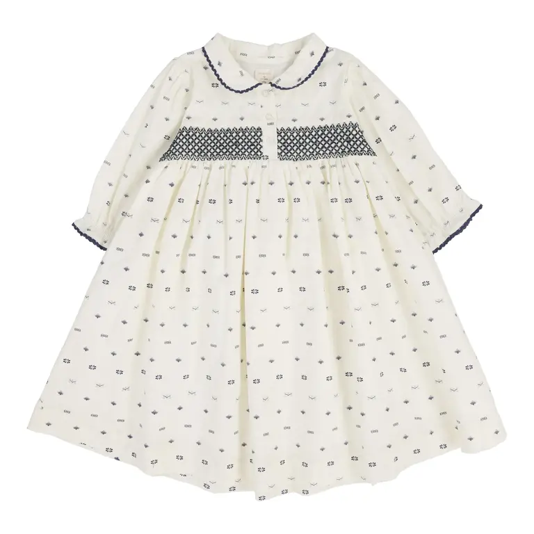 Analogie Analogie Geometric Dress - 3/4 Sleeve - SS25 -