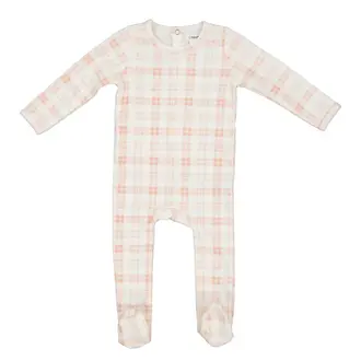 Bonjoy Bonjoy Plaid Footie - SP250120F - SS25 -