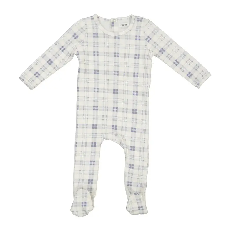 Bonjoy Bonjoy Plaid Footie - SP250120F - SS25 -