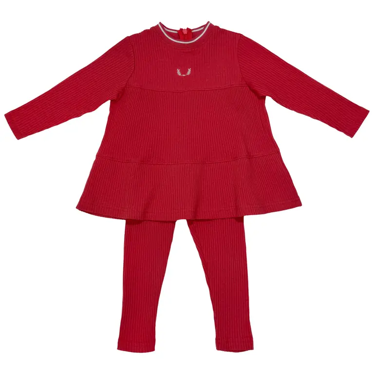 Jolie Enfants Jolie Enfants Ribbed Girls 2 Pc. Set - SC2836 - SS25 -