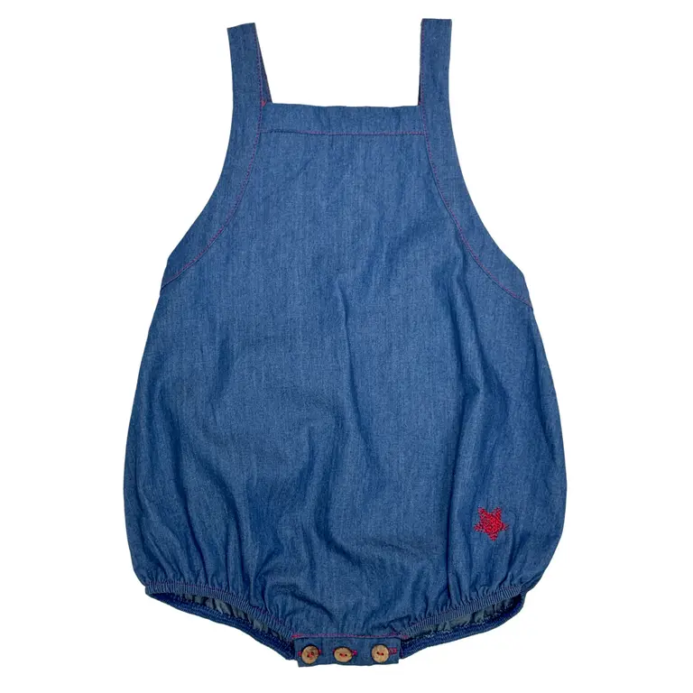 Bunny Love Bunny Love Denim Romper - SB3039 - SS25 -