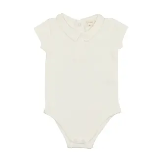 Lil Legs Lil Legs Collar Onesie - Short Sleeve -