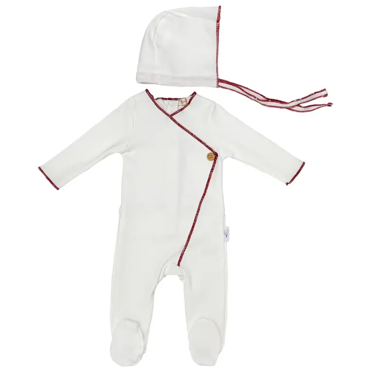 Bunny Love Bunny Love Side Button Wrap Layette - SL1733 SL2733 - SS25 -